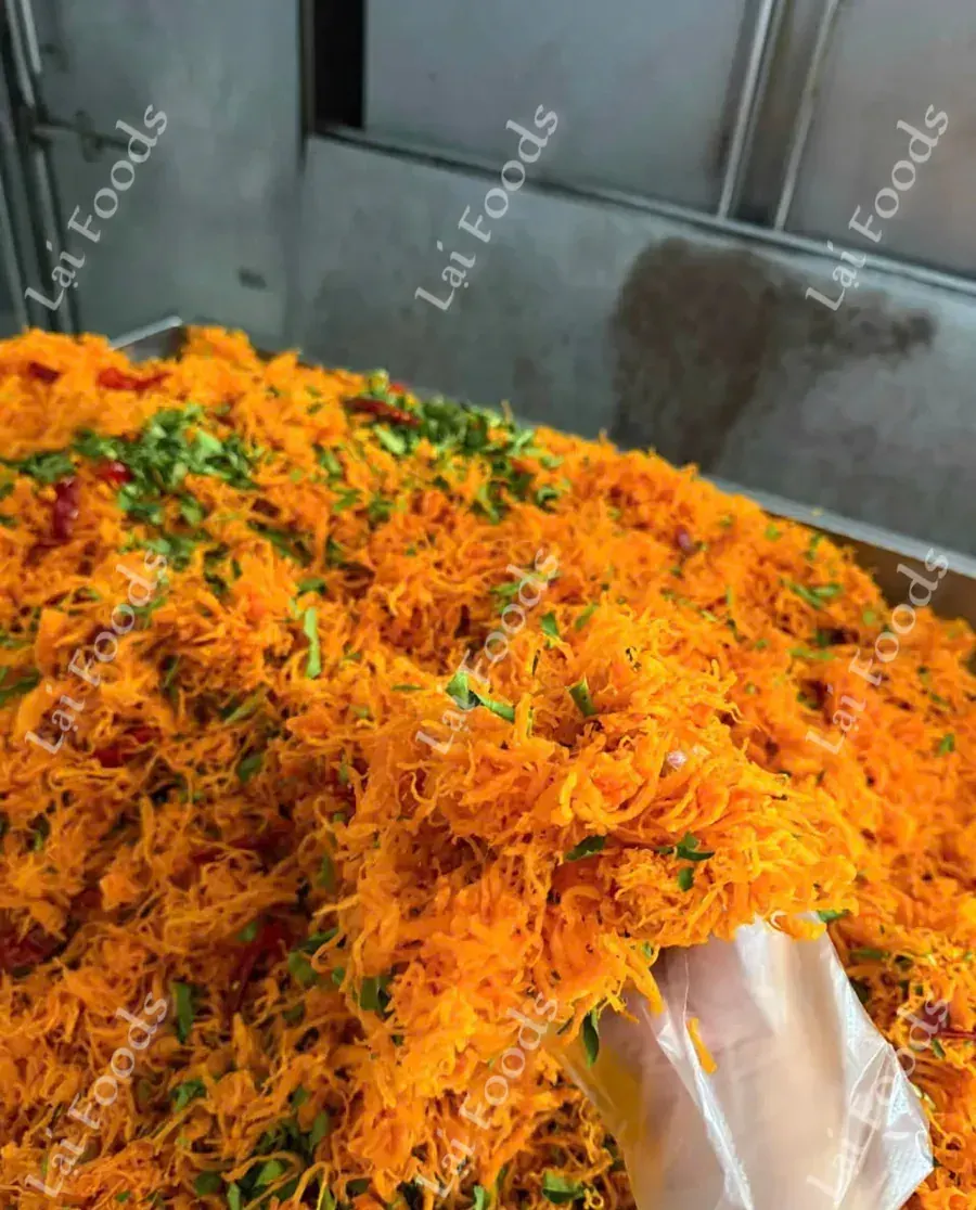 Khô gà lá chanh Lại Foods – hàng sỉ làm mới mỗi ngày